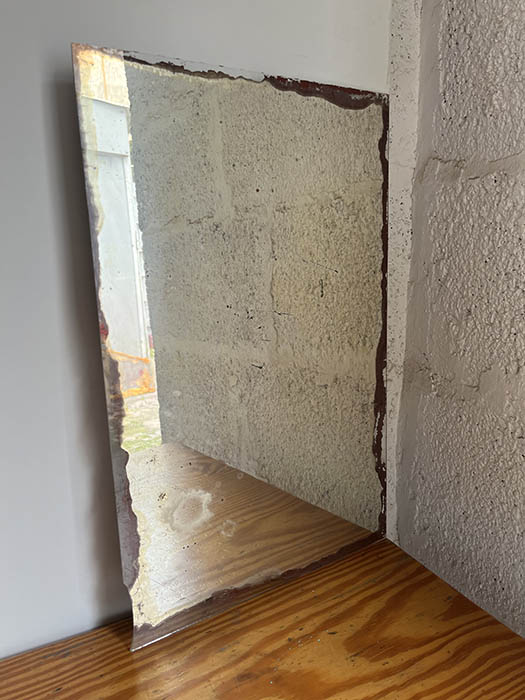 ESPEJO RAÍDO SIN MARCO 33,5X53