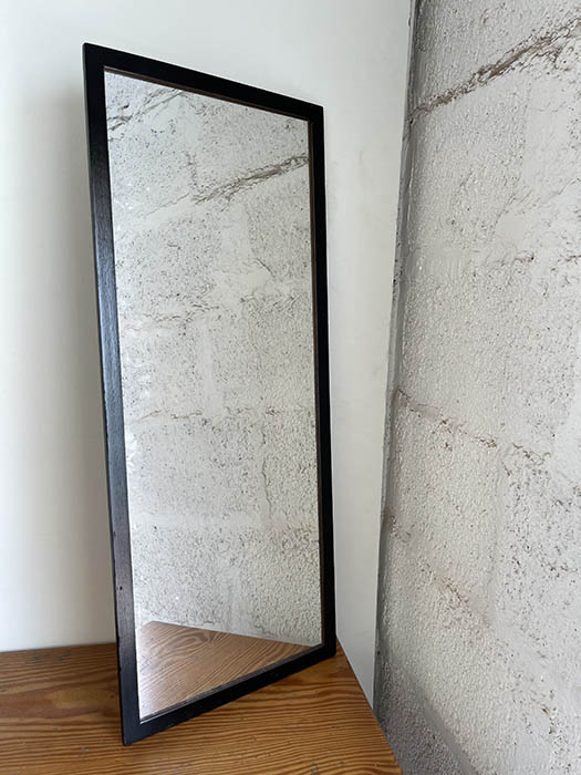 ESPEJO RECTANGULAR NEGRO 40X97