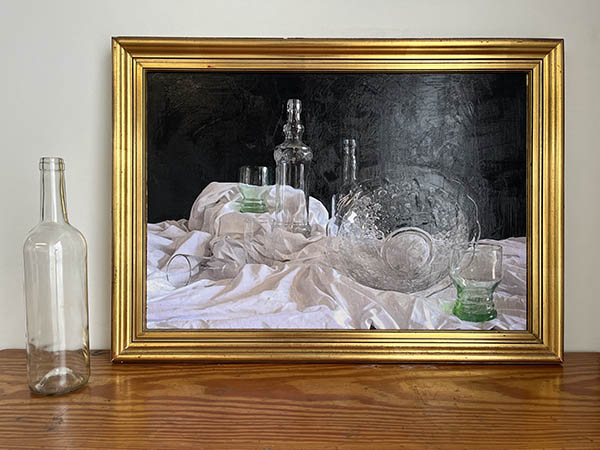 IMPRESIÓN SOBRE LIENZO. BODEGÓN XVII. (68X49)