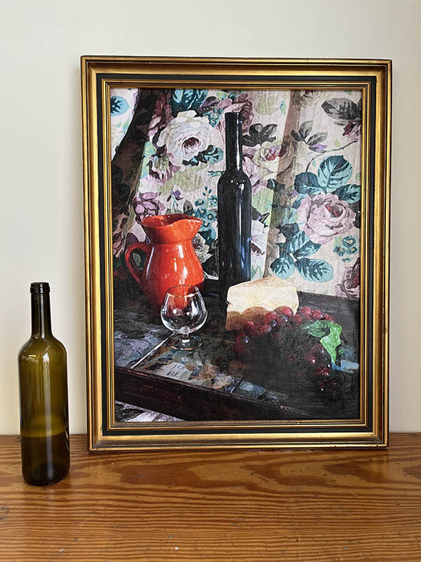 IMPRESIÓN SOBRE LIENZO. BODEGÓN XVIII. (54,4 X 69,7)