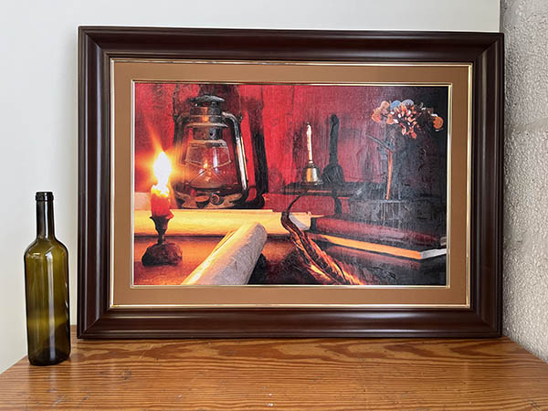 IMPRESIÓN SOBRE LIENZO. BODEGÓN XVIII. (90x65)