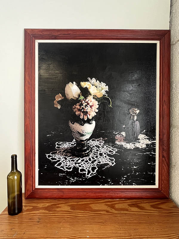 IMPRESIÓN SOBRE LIENZO. BODEGÓN XVII. (90X105)