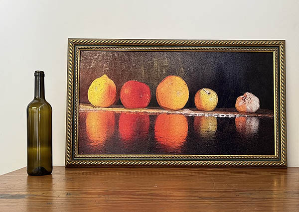 BODEGÓN FRUTAS S.XX) IMPRESION SOBRE PAPEL (78X46)